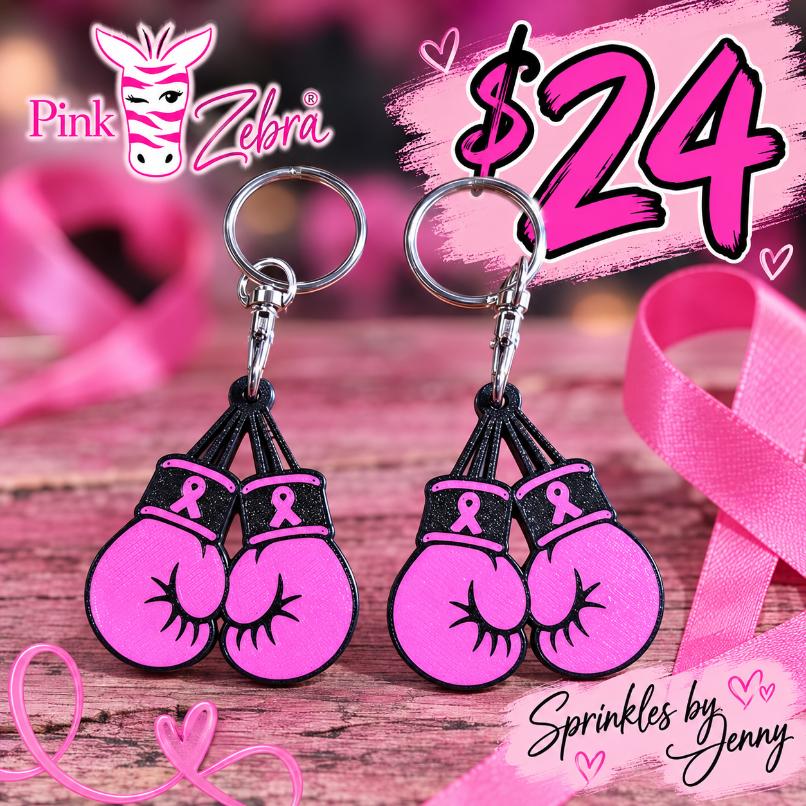 Fight like a Girl - Key Chains